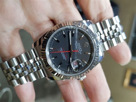 rolex turn o graph value